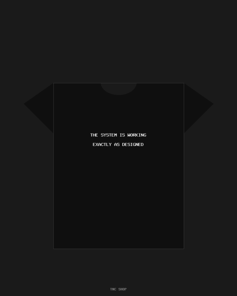 System Working T-Shirt